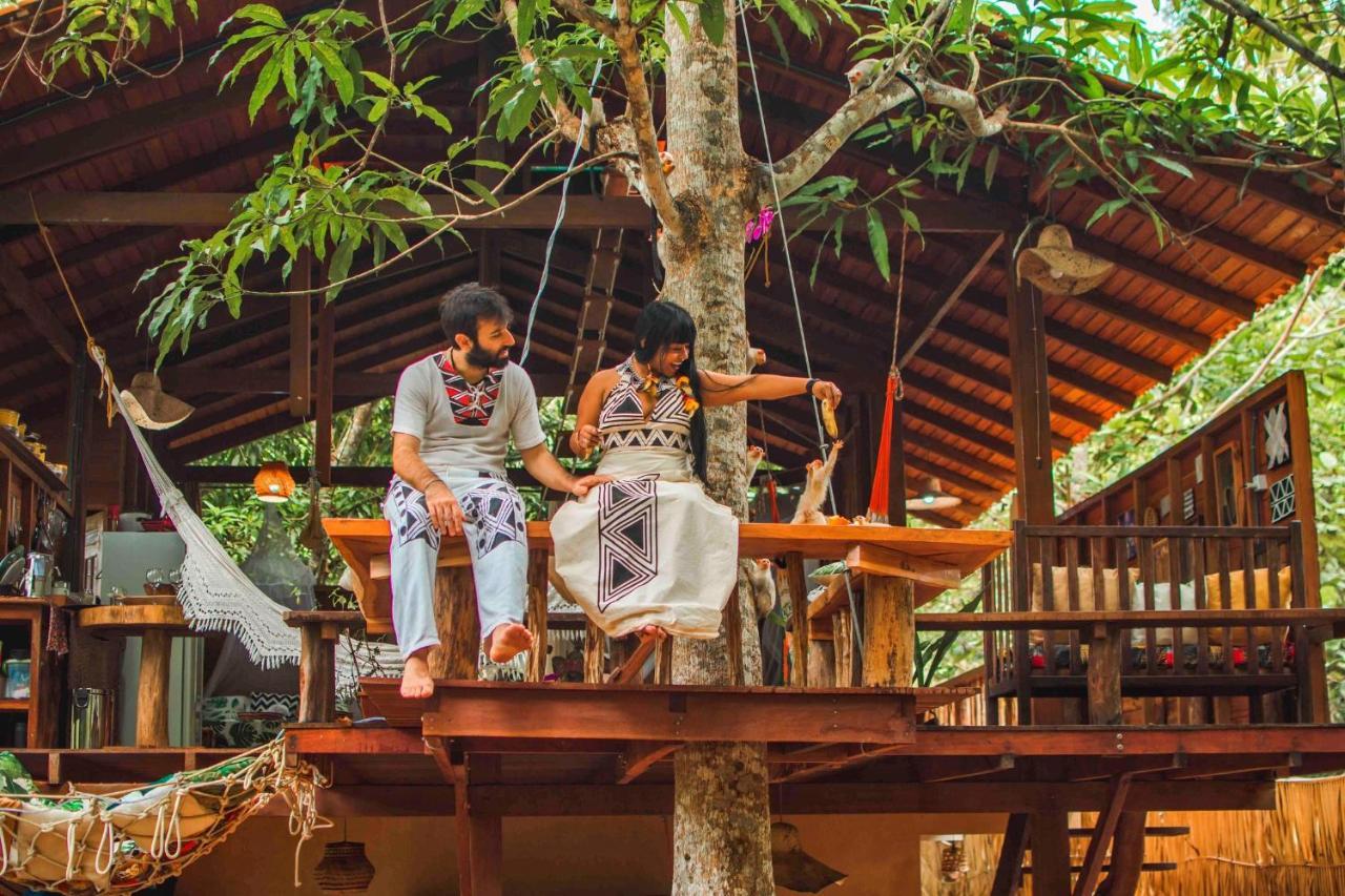 Casa Da Arvore, Sonho Na Amazonia, 2Min A Pe Da Praia Alter do Chão Luaran gambar
