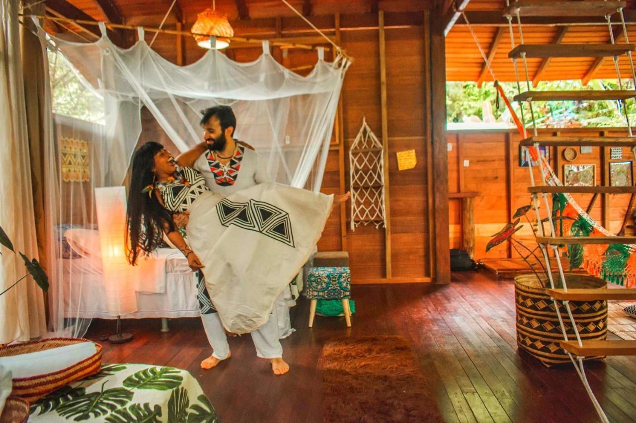 Casa Da Arvore, Sonho Na Amazonia, 2Min A Pe Da Praia Alter do Chão Luaran gambar