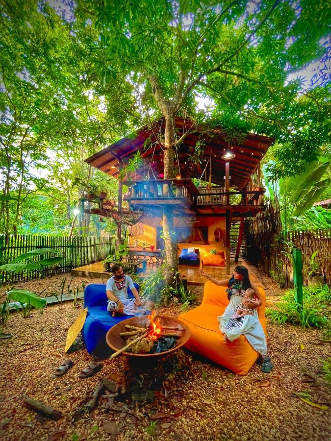Casa Da Arvore, Sonho Na Amazonia, 2Min A Pe Da Praia Alter do Chão Luaran gambar