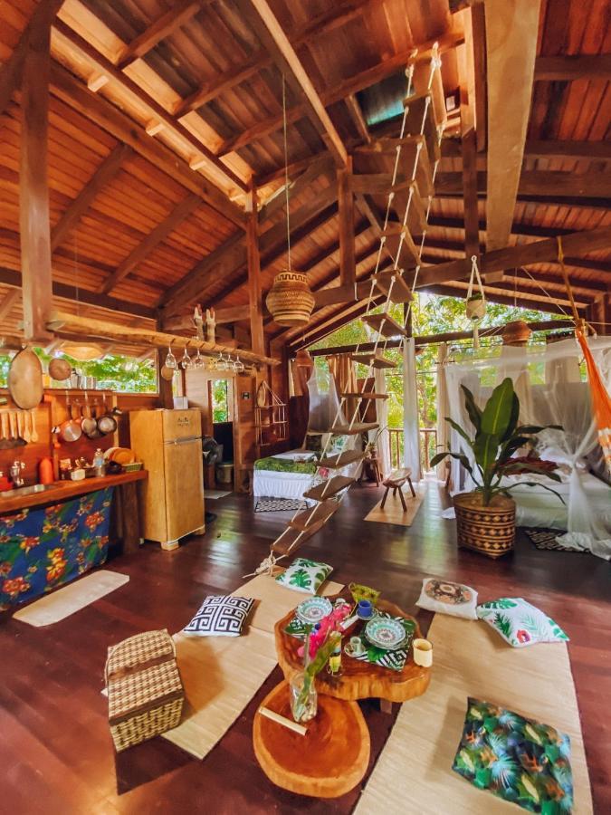 Casa Da Arvore, Sonho Na Amazonia, 2Min A Pe Da Praia Alter do Chão Luaran gambar
