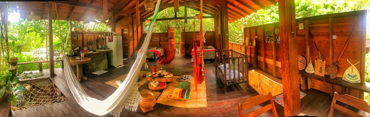 Casa Da Arvore, Sonho Na Amazonia, 2Min A Pe Da Praia Alter do Chão Luaran gambar