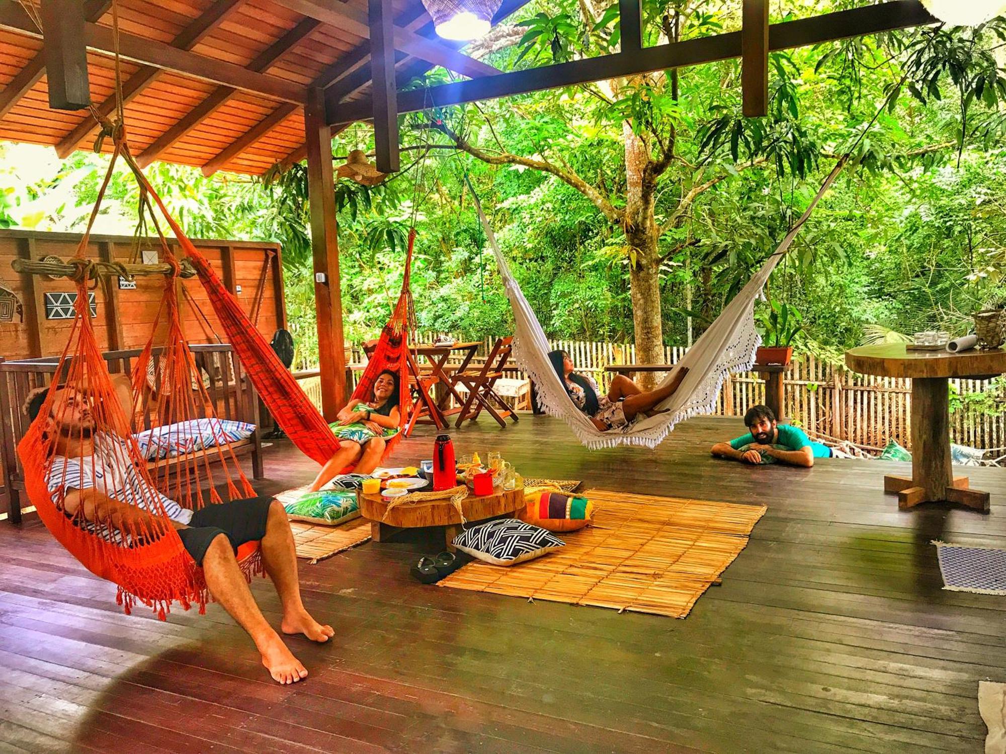 Casa Da Arvore, Sonho Na Amazonia, 2Min A Pe Da Praia Alter do Chão Luaran gambar
