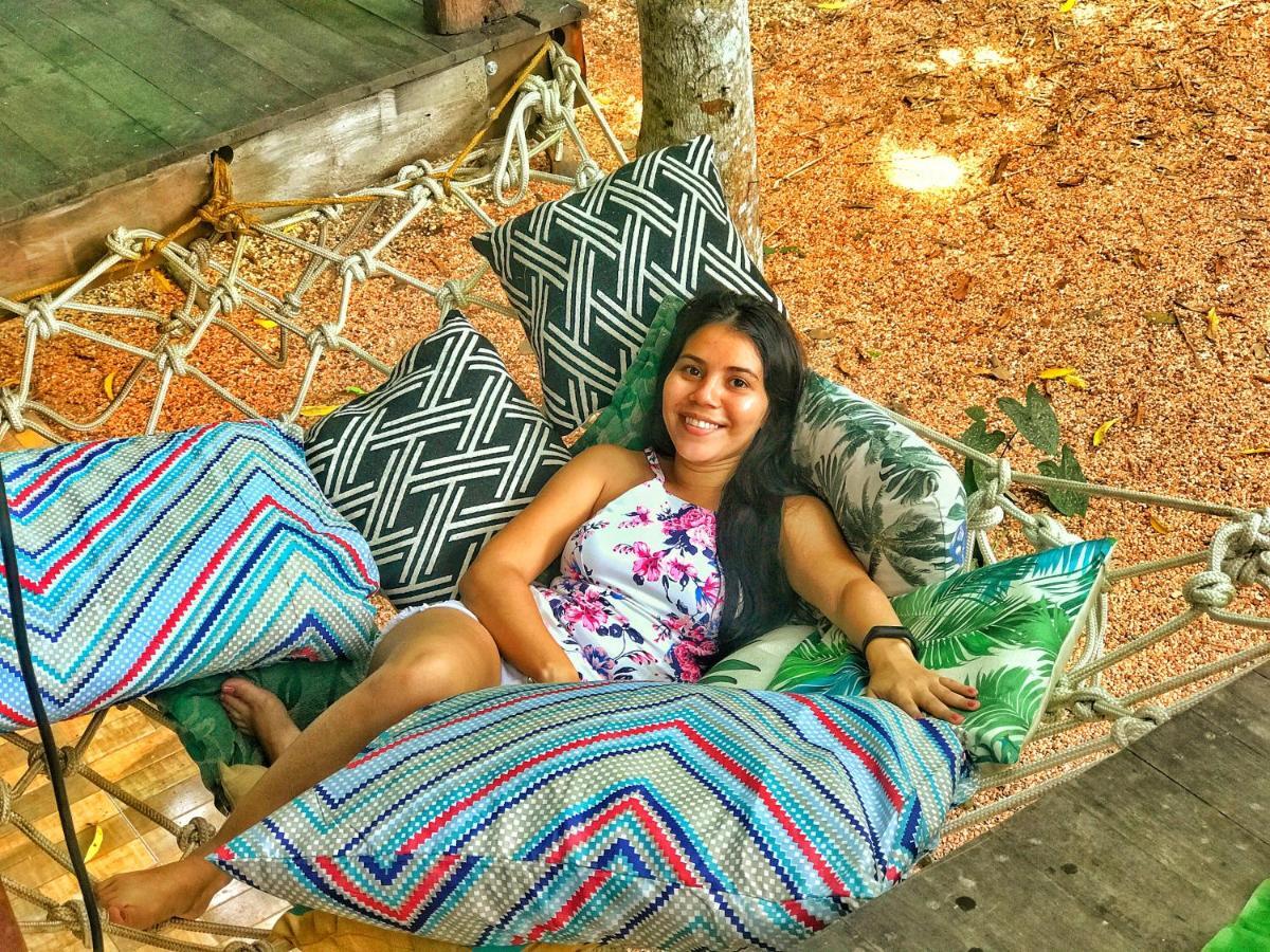 Casa Da Arvore, Sonho Na Amazonia, 2Min A Pe Da Praia Alter do Chão Luaran gambar