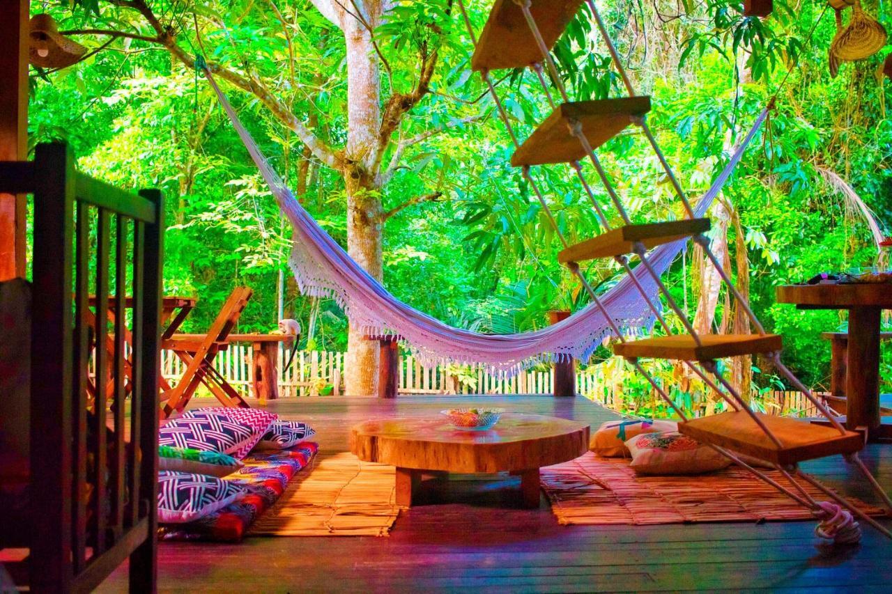 Casa Da Arvore, Sonho Na Amazonia, 2Min A Pe Da Praia Alter do Chão Luaran gambar