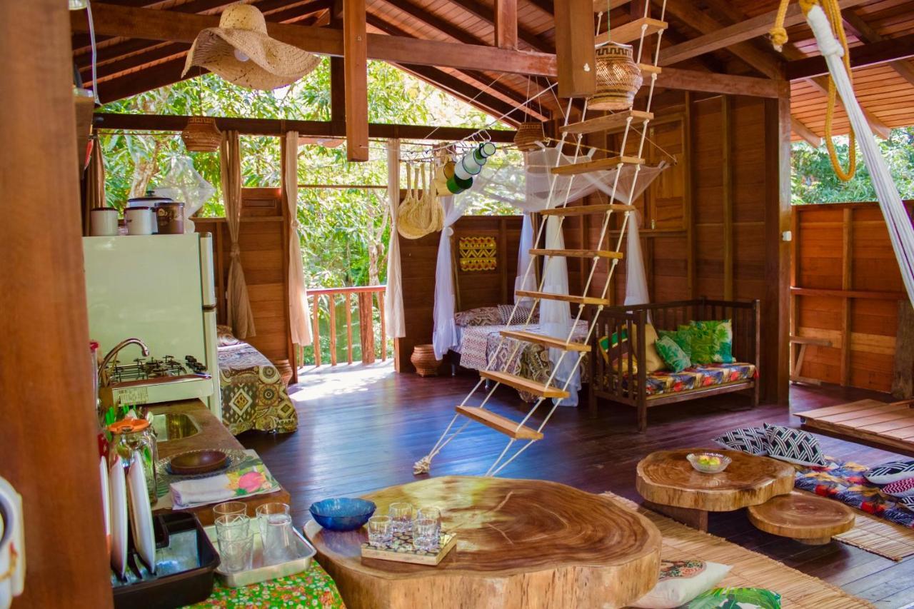 Casa Da Arvore, Sonho Na Amazonia, 2Min A Pe Da Praia Alter do Chão Luaran gambar
